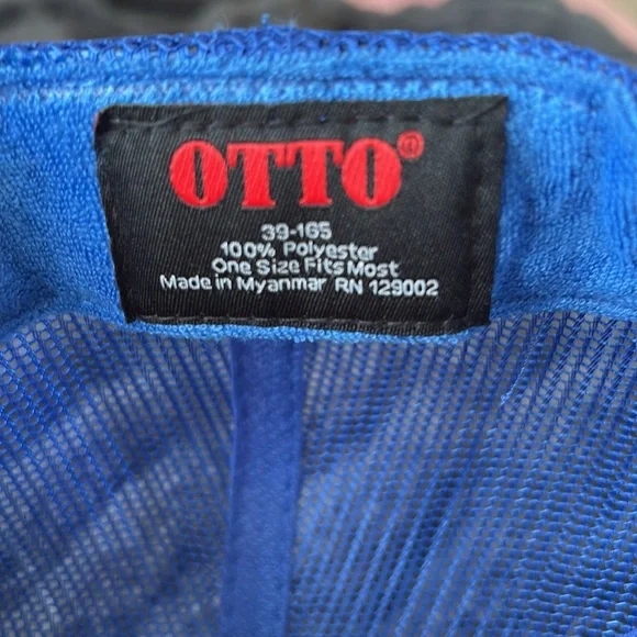 Bad Bunny OTTO Blue Mesh Cap - Picture 3 of 4